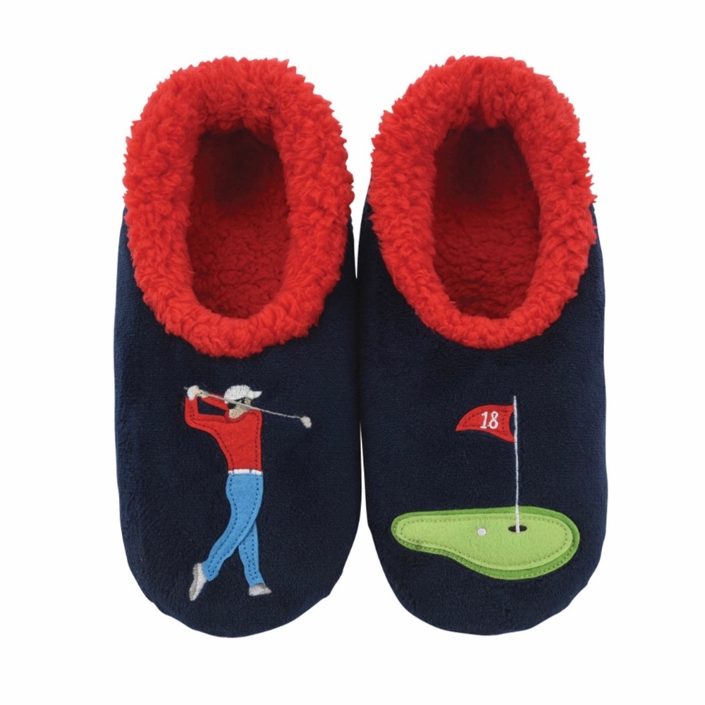 Men’s Golfer Themed Snoozies Slippers